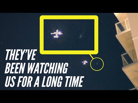 Triangle UFO Caught On Video Flying Above Airplane