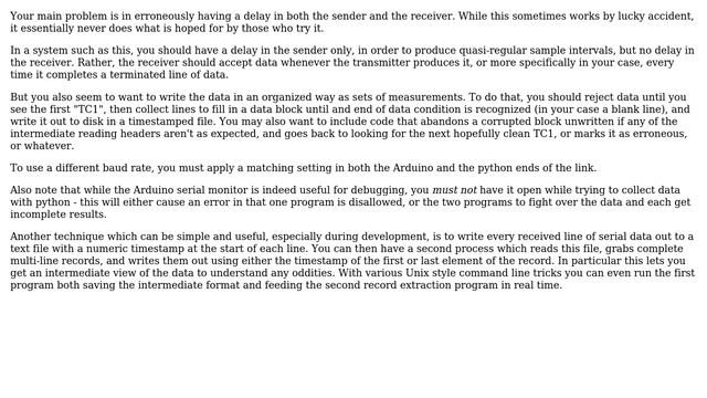 Arduino: Serial Comm. timing issue between Arduino and Pyserial (3 Solutions!!) смотреть онлайн