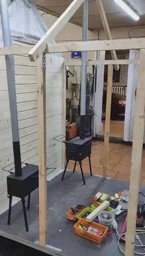 Передвижной домик для зимней рыбалки. ( изготовление, часть1)