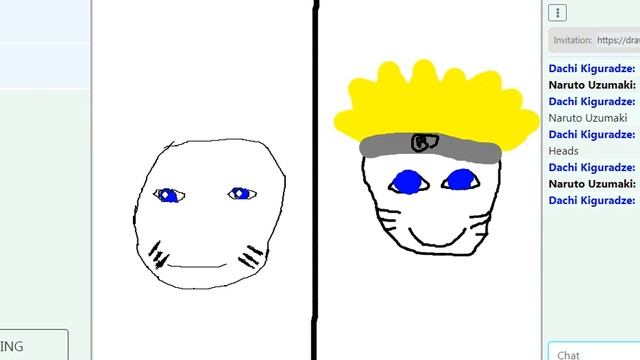 Drawaria.Online|Drawing Naruto Heads With My Friend Naruto Uzumaki In Drawaria.Online!!! смотреть онлайн
