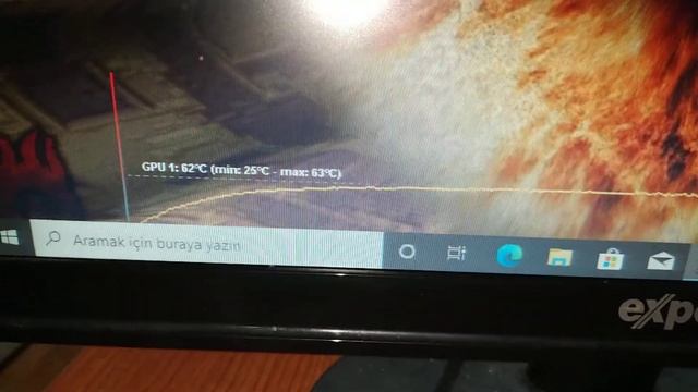 MSI GeForce GTX1050TI AERO ITX Furmark Test смотреть онлайн