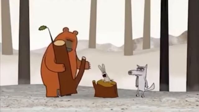 Медведь, заяц и волк на самоизоляции в лесу! смотреть онлайн
