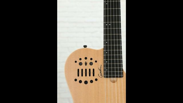 Godin Nylon String Guitar - with MIDI - A Great Crossover Guitar смотреть онлайн