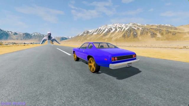Escape From The Shy Guy SCP-096 | Car VS Giant Bulge | Horror Crashes Beamng Drive 99 смотреть онлайн