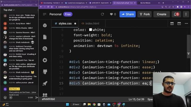 [LIVE] DAY 05 - Web Animation using Advance JavaScript & CSS | COMPLETE in 7 - Days смотреть онлайн