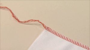 Закрепка в начале и в конце шва Juki МО 654DE