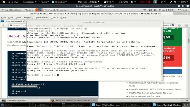 LAMP server and Wordpress Installation On RHEL/Centos 7 смотреть онлайн