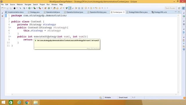 Strategy Design Pattern смотреть онлайн
