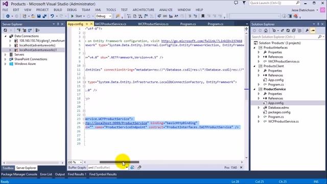 WCF using C#: Building your first WCF application смотреть онлайн