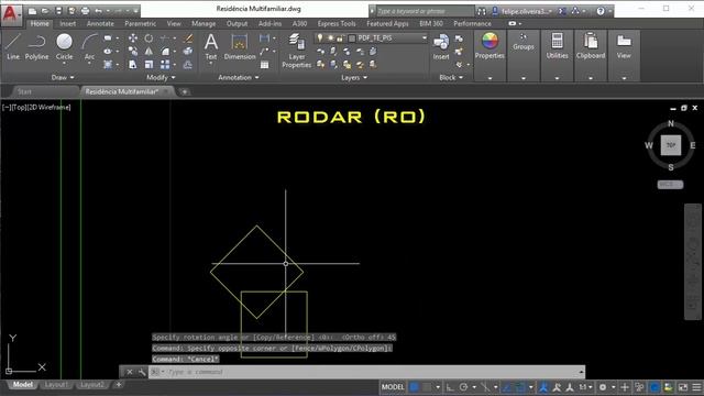 Autocad 2017 - Aula 03 - Ferramentas de Modificação (Modify) смотреть онлайн