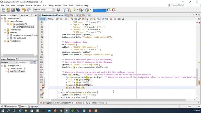 Java Tutorial 91 - Java Database Connectivity (JDBC) 1/7 ~ 7/7 смотреть онлайн