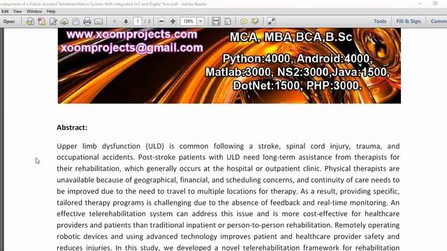 Development of a Robot Assisted Telerehabilitation System With Integrated IIoT and Digital Twin смотреть онлайн