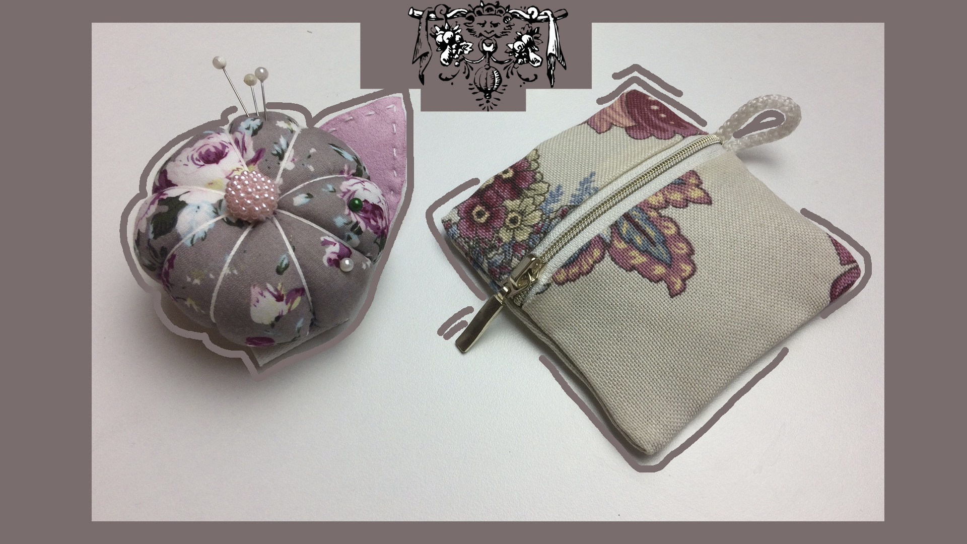 Шьём чехол для наушников и игольницу из остатков ткани смотреть онлайн