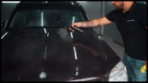 Нанесение спрей керамики RENOVA Fast Ceramic Spray