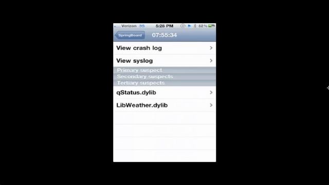 How to Fix Springboard/Safe Mode Crashes on a Jailbroken Device смотреть онлайн