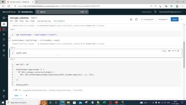 39. Encrypt Data in Data frame using SHA-256 смотреть онлайн