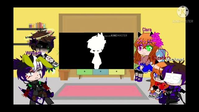 *Afton Family* React To Michael Afton -MEMES-