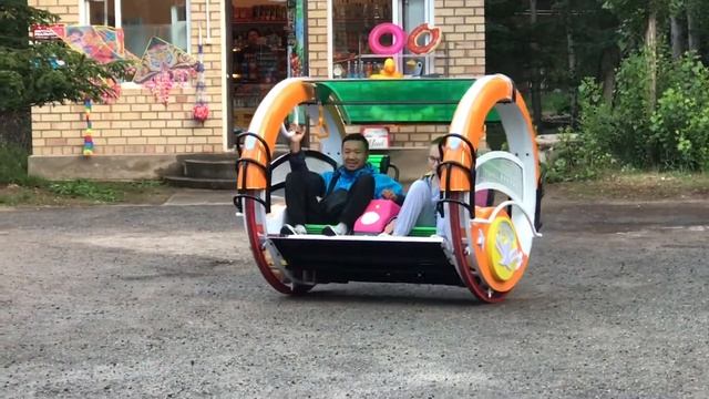 Гигантский гироскутер !! смотреть онлайн