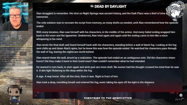 Dead By Daylight| Alan Wake Lore for his Chapter Pack DLC! Explore the lore! смотреть онлайн
