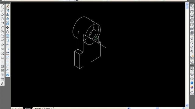 BEARING BLOCK in AutoCAD - Detailed Explanation смотреть онлайн
