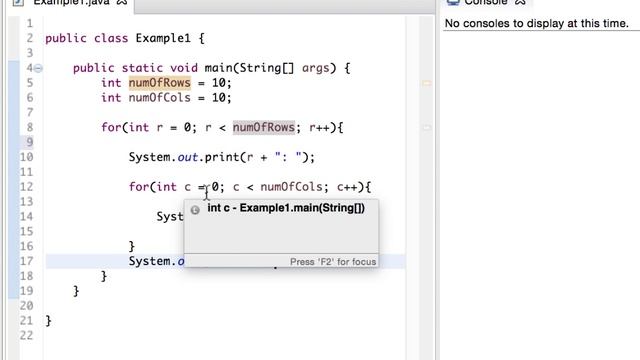 Nested Loops in Java смотреть онлайн