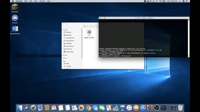 How to make a minecraft server on mac. 1.12.2+ | Spigot смотреть онлайн