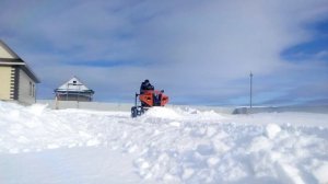 Минитрактор переломка 4х4