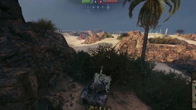 World of Tanks EBR 105 Max damage 8573 (8573 урон + 3366 света) смотреть онлайн