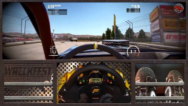 Wreckfest - Rocket @ Bonebreaker Valley: Twin Banger Races смотреть онлайн