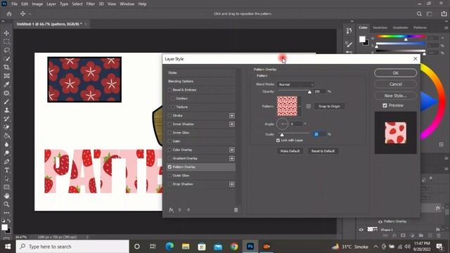 How To Download And Apply Patterns In Photoshop 2022 | Urdu/Hindi | Piximaniya GD