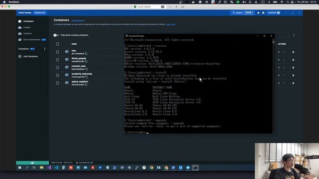 การติดตั้ง Docker + WSL2 บน Windows 10, 11 (สำหรับนักเรียนหลักสูตร .NET, NodeJS Stack) смотреть онлайн