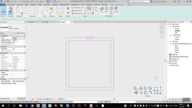 Create floors, modify subelements and create ramp by floor смотреть онлайн