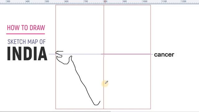 Geography: How to Draw a Sketch map of India with in few seconds in Exams.| Geography | MB Sir смотреть онлайн