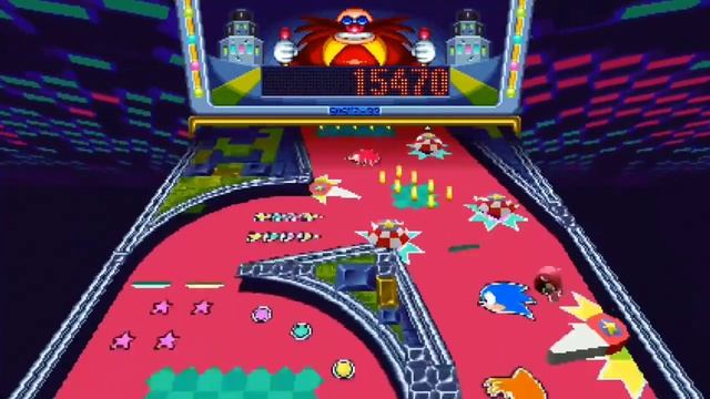 Sonic Mania Plus - 7 Minutes of the Pinball Bonus Stage смотреть онлайн