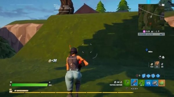 OG map creative long play (mini battle royale)