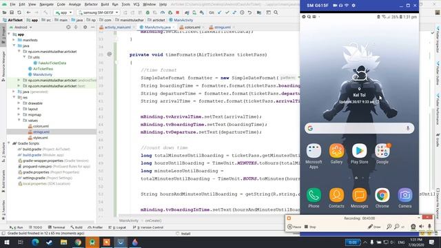 Android Day 47 Data binding in our view смотреть онлайн