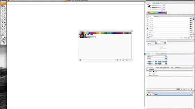 How to Create a Custom Colour Swatch in Adobe Illustrator CS3 смотреть онлайн