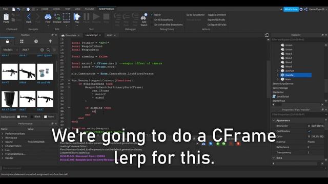 How to Make a Roblox FPS Framework [read desc] смотреть онлайн