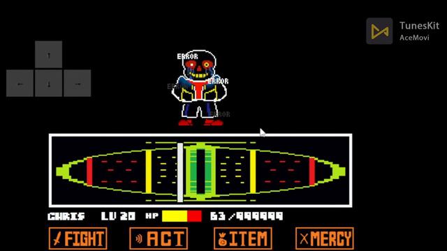 {undertale battle mode} ERROR Sans fight смотреть онлайн