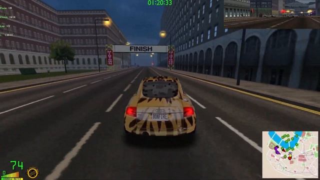 Midtown Madness 2 - Beetle Blast-a-Thon - Imperial London Racepack Circuit[Amateur] смотреть онлайн
