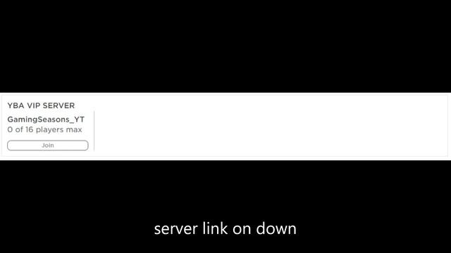 YBA FREE VIP SERVER ( DEATH SERVER ) смотреть онлайн