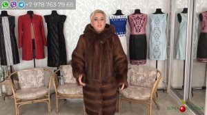 Завершение оригинального перешива шубки из сурка в росшив. Отзыв очень благодарного клиента. 2 част