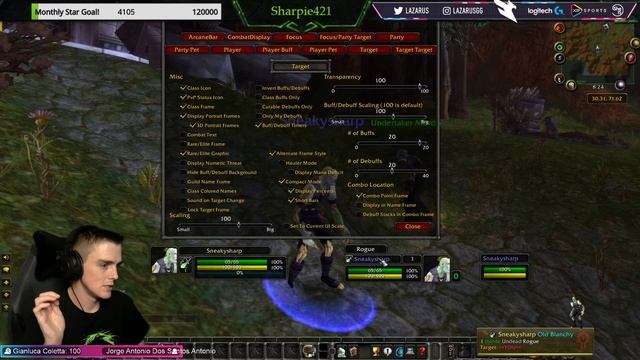 WoW Classic Bartender + Perl Classic UI Addon Setup Sharpie421 смотреть онлайн