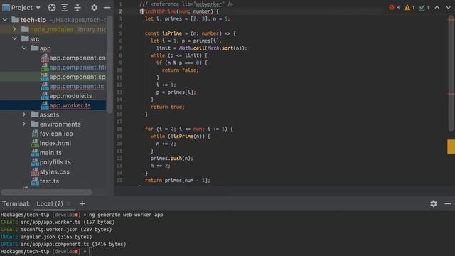 How to use Web Workers in Angular смотреть онлайн