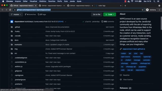 WPPConnect - Docker#1: Deploy do Server e Front-end utilizando containers. смотреть онлайн