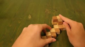 Как собрать НЕОБЫЧНУЮ деревянную змейку? Обучение.