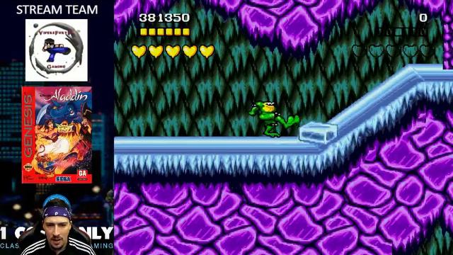 Aladdin (Sega Genesis) & Bonus Battletoads Fail Video смотреть онлайн