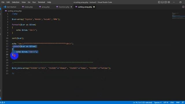 Php Sort Array смотреть онлайн