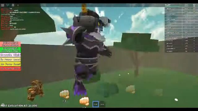Hitting 20k power+ new armour skin!/Titan Simulator-Roblox смотреть онлайн