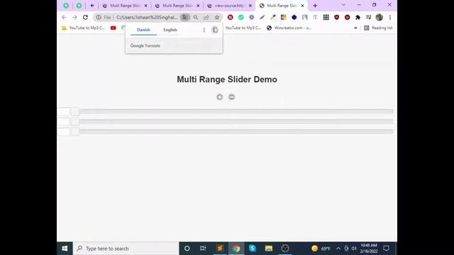 Multi Range Slider Plugin For jQuery Mobile multiSlider in 2022 by jishaansinghal смотреть онлайн
